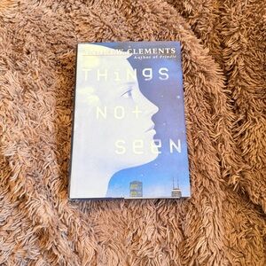 1st edition book Things Not Seen by Andrew Clements young adult coning of age